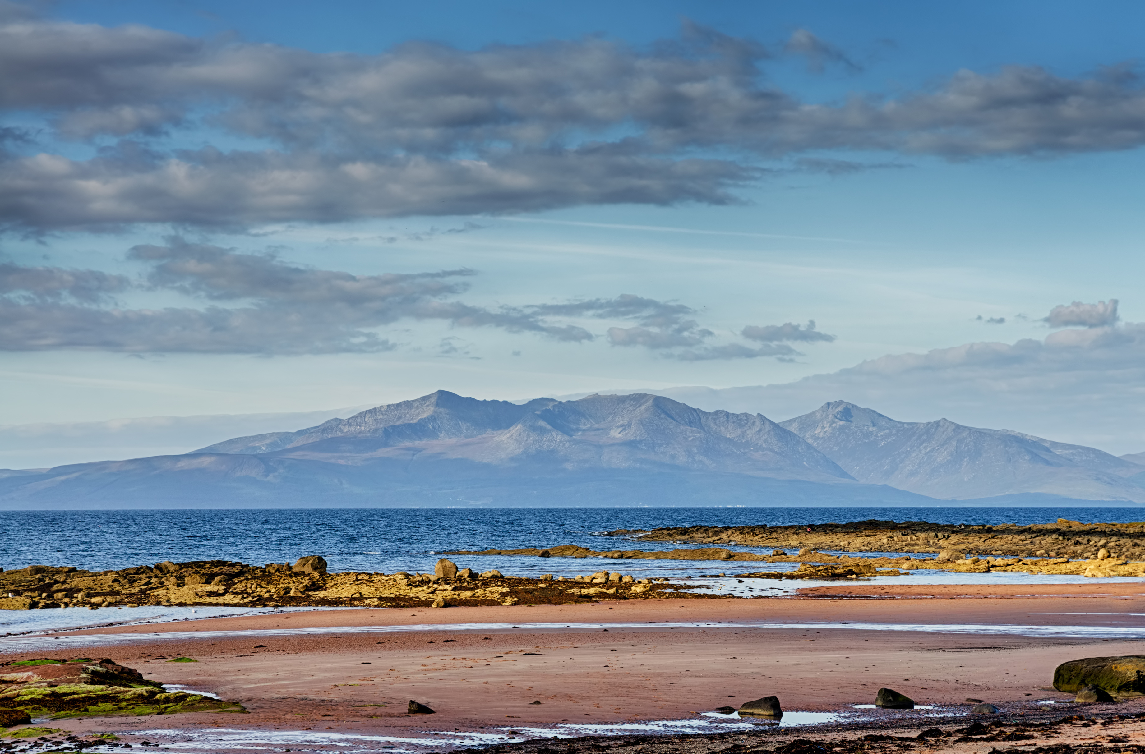 Isle of Arran from Ayrshire